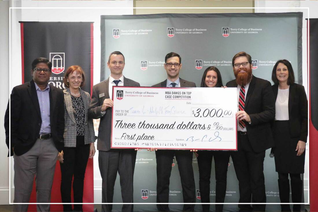 The Georgia MBA team took 3rd place over the weekend at the #NCStateGrandBiz Challenge hosted by the NC State Jenkins MBA program and Merck